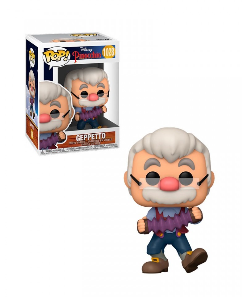 Geppetto con Acordeón Pinocho Disney Muñeco Funko Pop! Vinyl [1028]