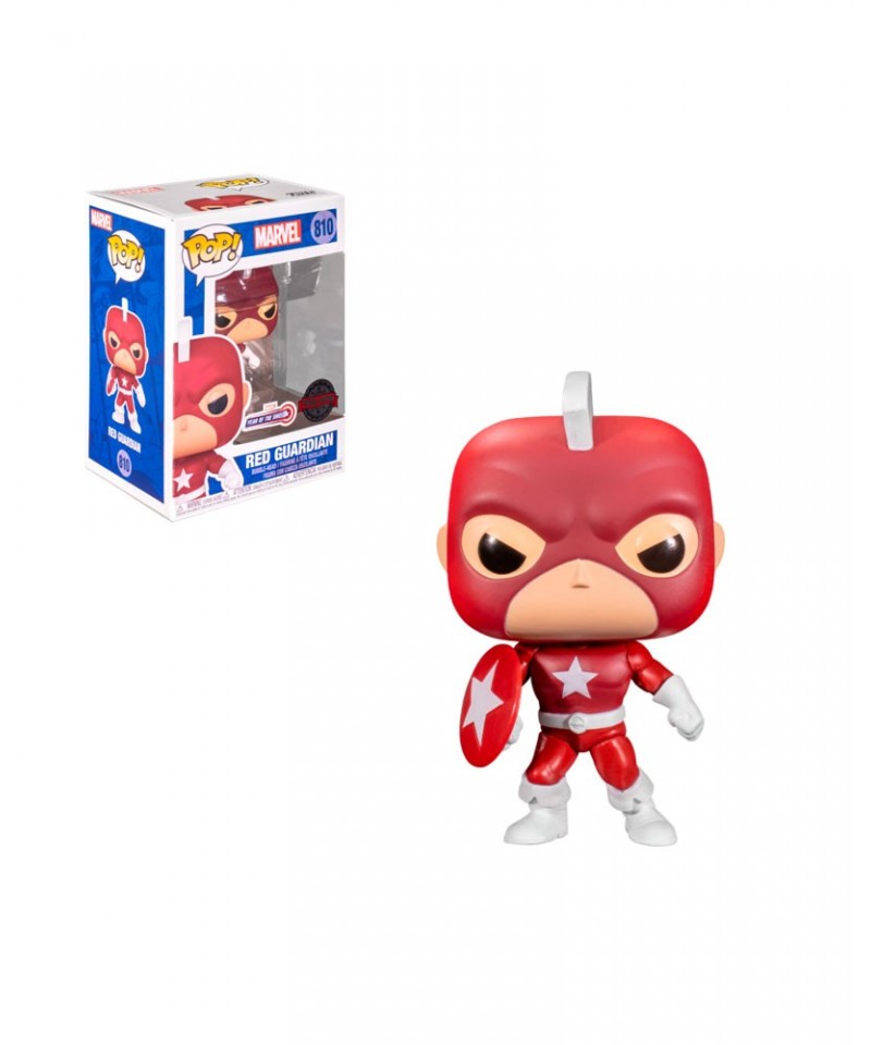 Special Edition Red Guardian Year of the Shield Marvel Muñeco Funko Pop! Bobble Vinyl [810]